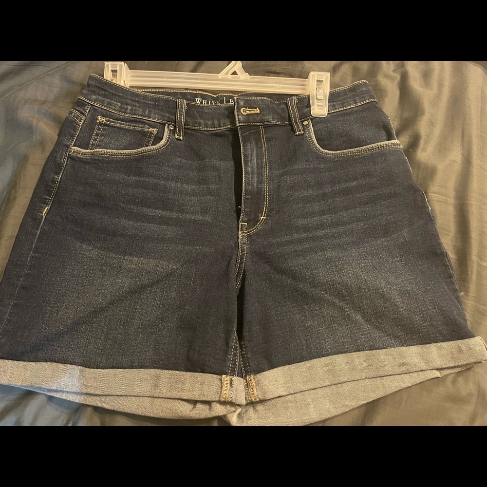 White House Blue jean shorts